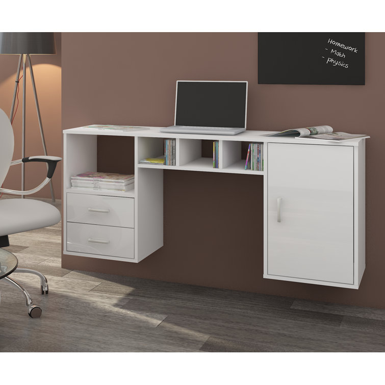Latitude Run® Garrisons Floating Desk Wayfair